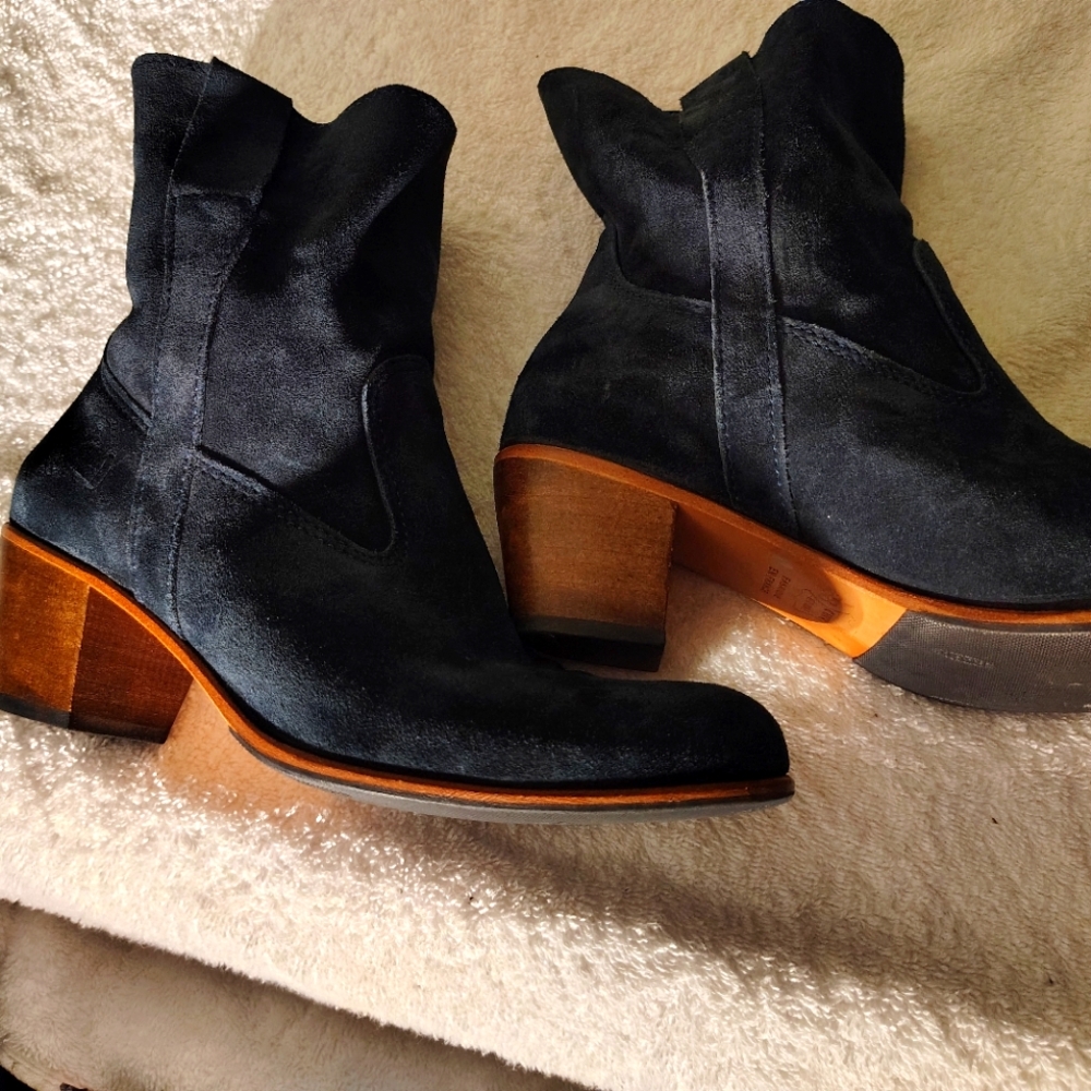 Black Suede Ankle Boots